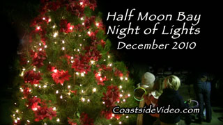 video link - Half Moon Bay Night of Lights parade and more