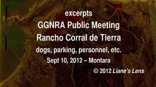 video link - GGNRA public meeting Sept 10, 2012