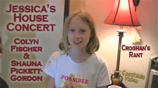 Colyn Fischer & Shauna Pickett-Gordon - Jessica's House Concert - video Link