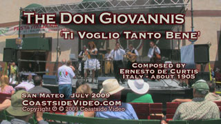 The Don Giovannis - Ti Voglio Tanto Bene Video - Link