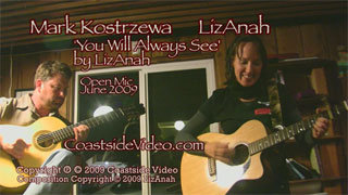 LizAnah and Mark Kostrzewa play LizAnah's 'You Will Always See'