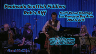 Peninsula Scottish Fiddlers 'Rob's Riff' video