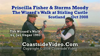 video: Priscilla and Storms play Wizards Walk at Stirling Castle