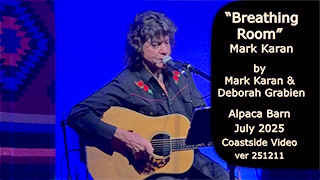 Mark Karan performs Breathing Room in 2025